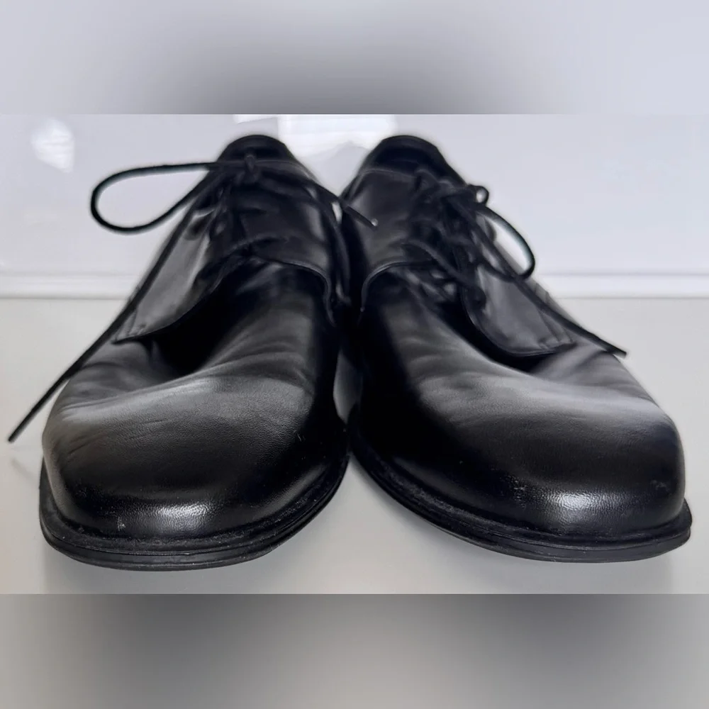 COLE HAAN Vellapais Men’s Gorman Oxford Black Leather Dress Shoes